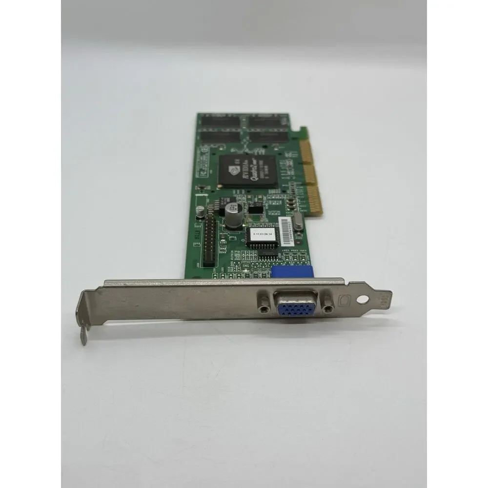 NVIDIA Quadro2 MXR EX 32MB AGP Graphics Card VGA P390CXB02 Untested Vintage